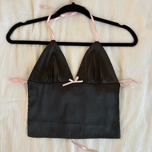 Edikted silk halter top🎀